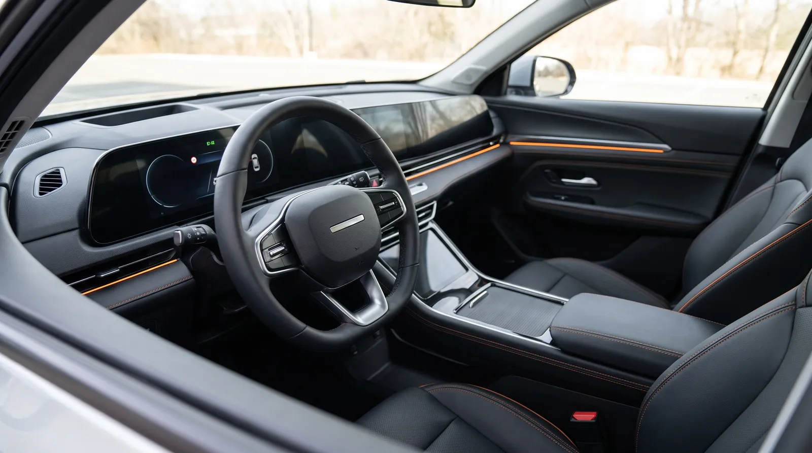 Interieur van een Omoda